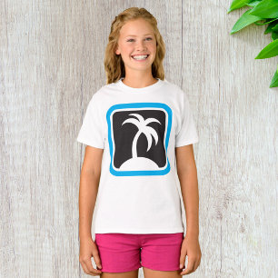 Palmenbaum-Symbol T-Shirt