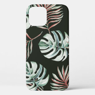 Palmenbäume, Monstera: tropische Wasserfarbe. Case-Mate iPhone Hülle