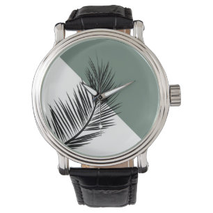 Palmenblatt Armbanduhr