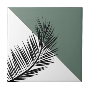 Palmenblatt Fliese