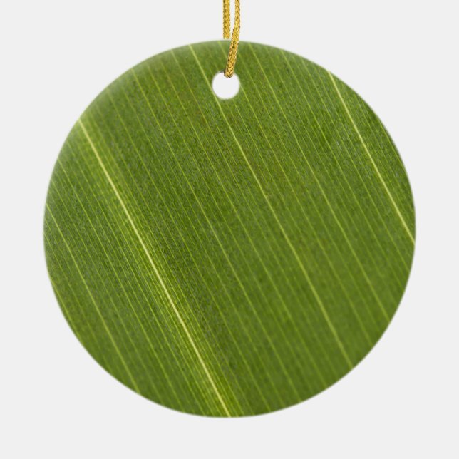 Palmenblatt Keramikornament (Vorne)