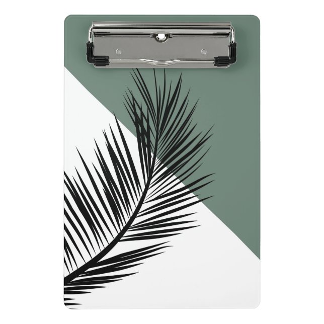 Palmenblatt Mini Klemmbrett (Vorderseite)