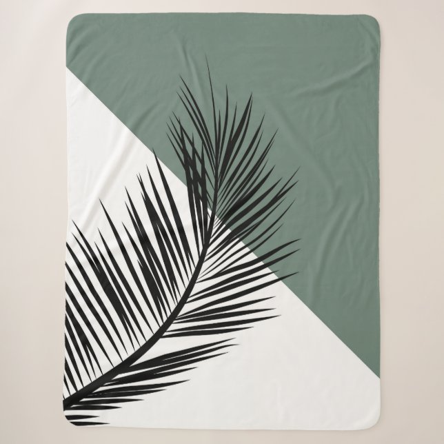 Palmenblatt Sherpadecke (Vorderseite)