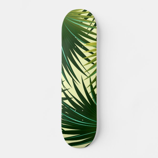 Palmenblatt Skateboard (Vorderseite)