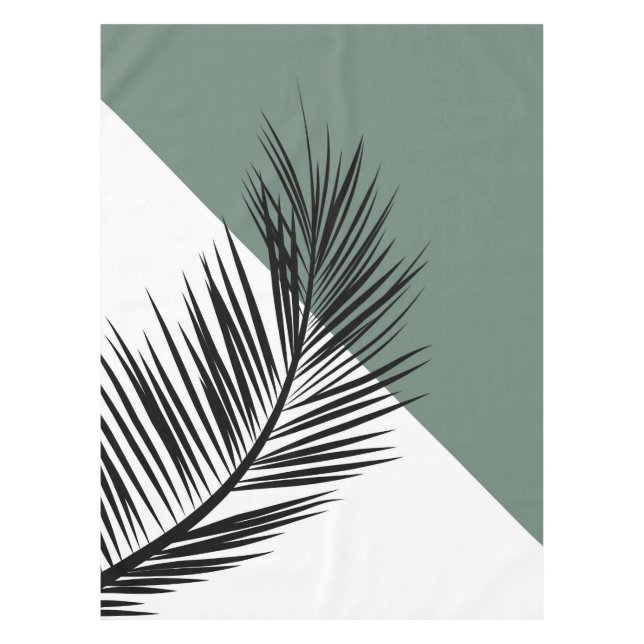 Palmenblatt Tischdecke (Vorderseite)