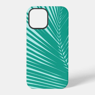 Palmenblatt - Türkis und Aquamarin iPhone Hülle