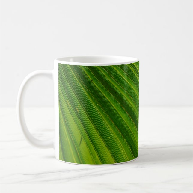 Palmenblätterpalmen Kaffeetasse (Links)