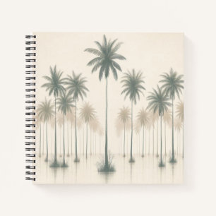 Palmenboulevard Notizbuch