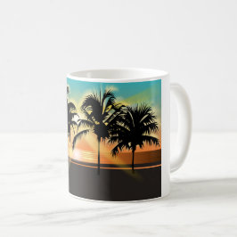 Palmenfriedlichkeit  kaffeetasse