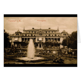 Palmengarten, Frankfurt, Deutschland Vintage
