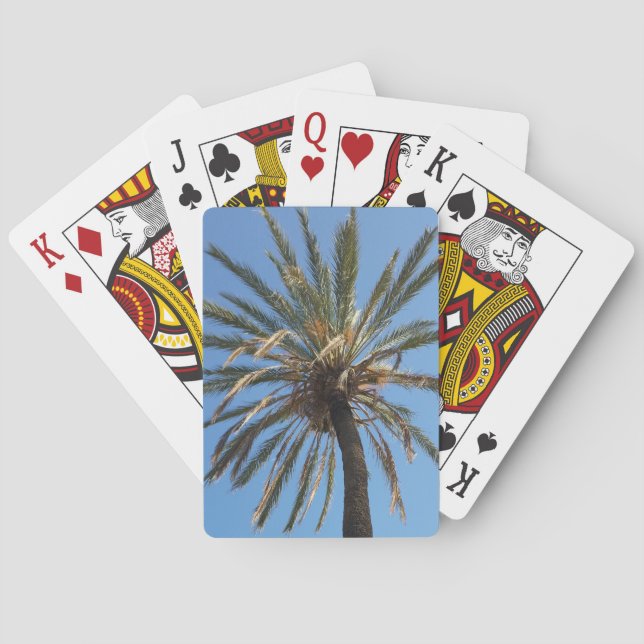 Palmenkrone Spielkarten (Rückseite)
