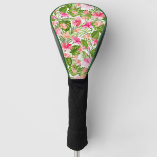 Palmenmonsterie des tropischen Hibiskus Golf Headcover