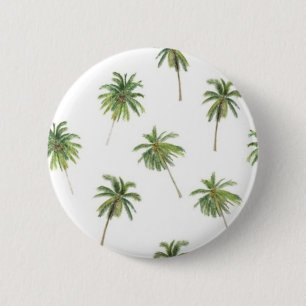 Palmenmuster Button