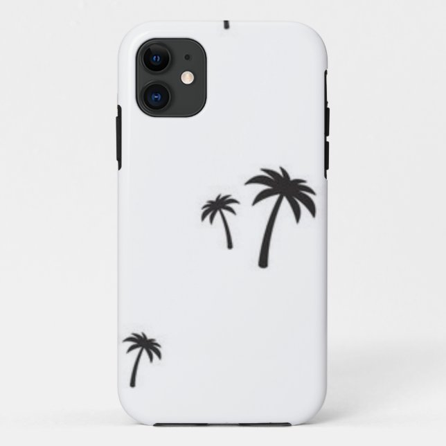 Palmenmuster Case-Mate iPhone Hülle (Rückseite)