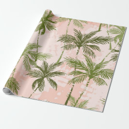 Palmenmuster Geschenkpapier