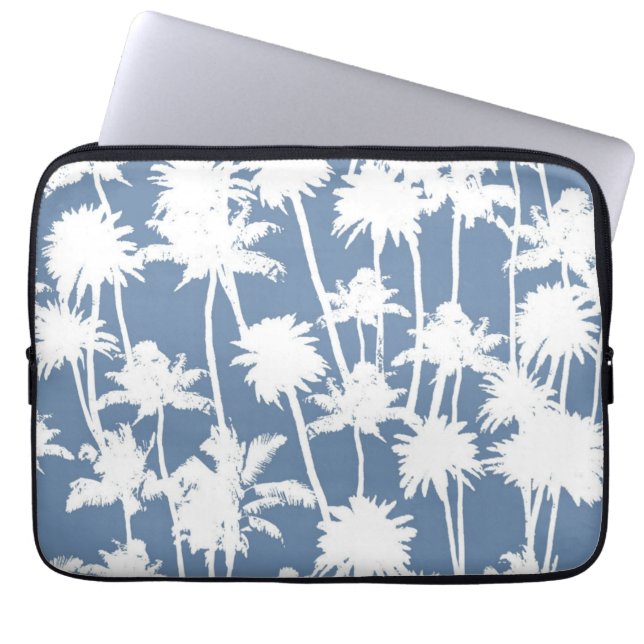 Palmenmuster Laptopschutzhülle (Vorderseite)