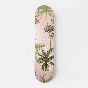 Palmenmuster Skateboard