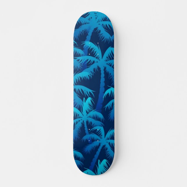 Palmenmuster Skateboard (Vorne)