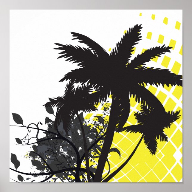 Palmenrochen Poster (Vorne)