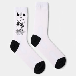 Palmenstrand-Crew-Socken Socken