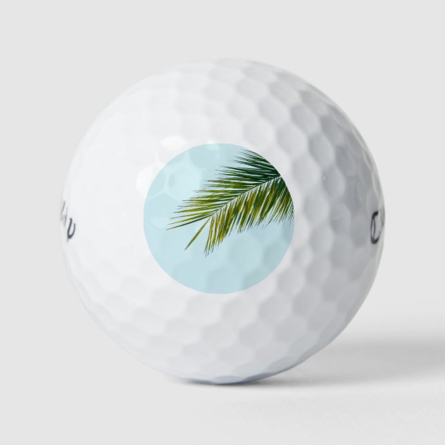 Palmenzweig Golfball (Vorderseite)