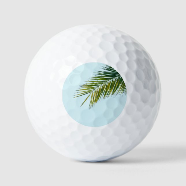 Palmenzweig Golfball (Vorderseite)