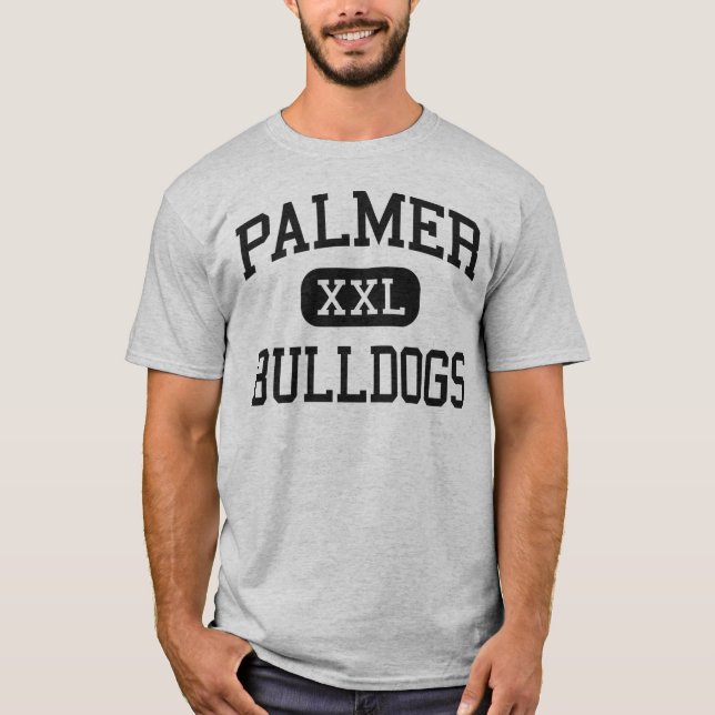Palmer - Bulldoggen - Highschool - Palmer Texas T-Shirt (Vorderseite)