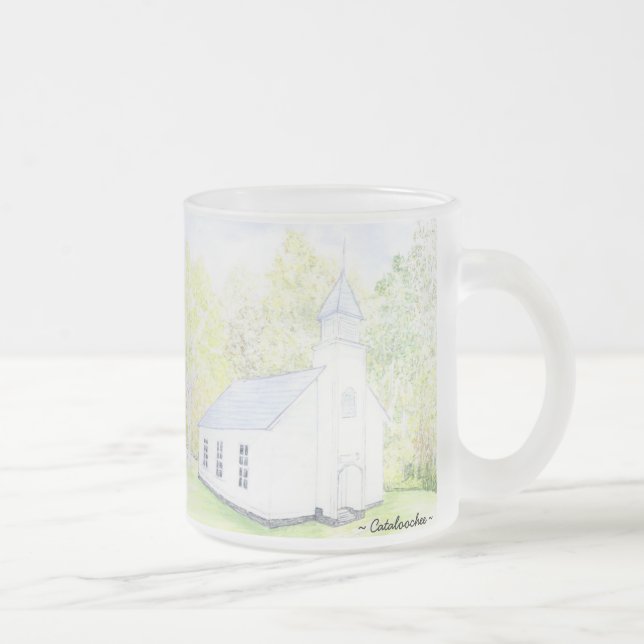 Palmer Chapel Catalochee Tasse à café en verre (Droit)