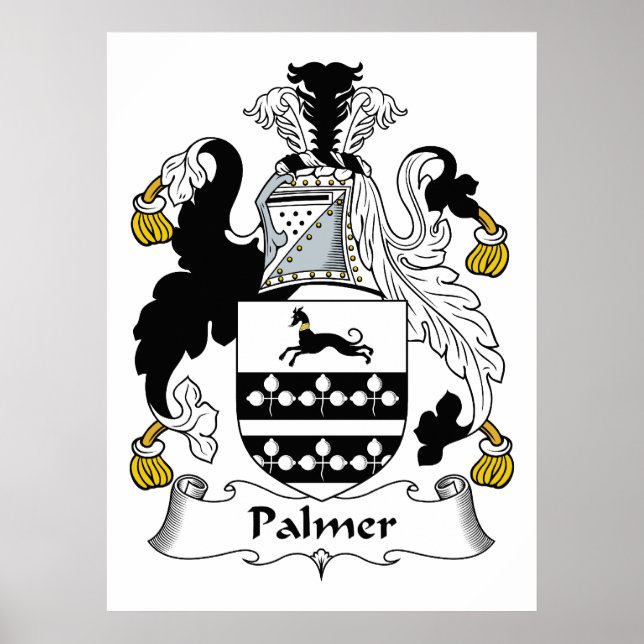 Palmer Familienwappen Poster (Vorne)