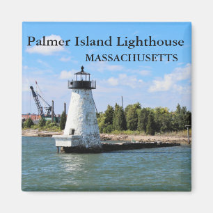 Palmer Island Lighthouse, Massachusetts Magnet