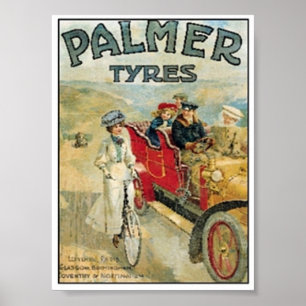 Palmerreifen-Werbung Poster