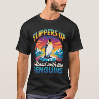 Palmes En Haut Je Me Trouve Avec Les Pingouins Drô