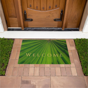 Palmetto Fan Door Mat Fußmatte