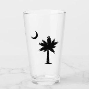 Palmetto-Mond Glas
