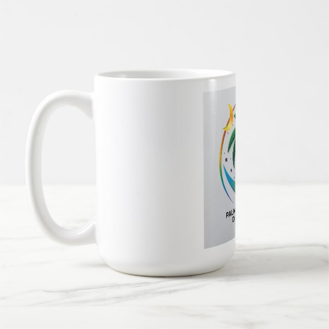 Palmetto Rainbow Deaf Society Kaffeetasse (Links)