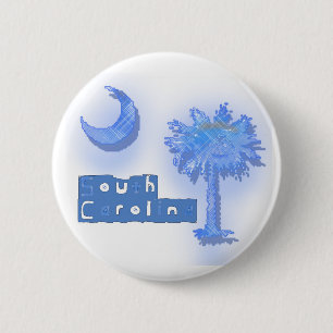 Palmetto Süd Carolina Button