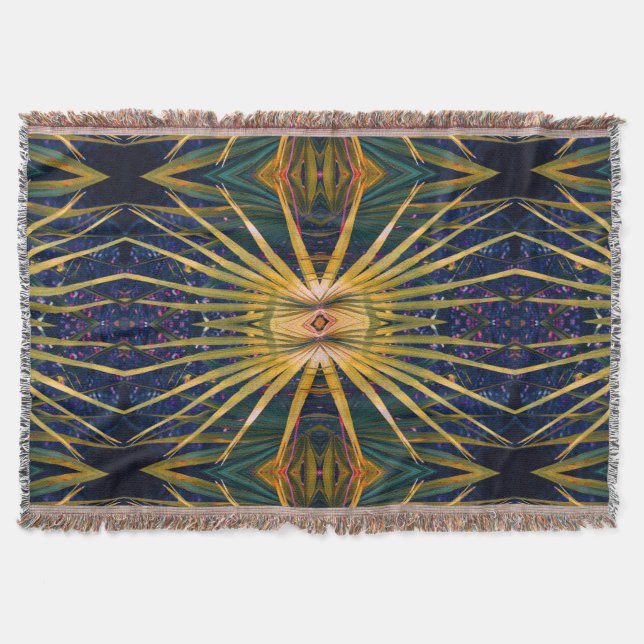 Palmetto Sunburst Decke (Vorderseite)