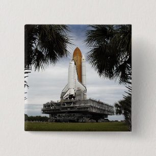 Palmettobaumrahmen-Raumfähre Bemühung Button