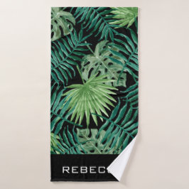 Palmier botanique tropical moderne Feuille Beach T