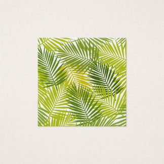 Palmier tropical vert motif feuille