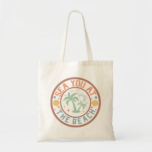 Palmiers Joli Sac fourre-tout de plage Girly