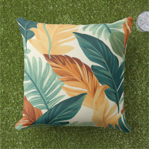 Palmiers tropicaux Coussin extérieur