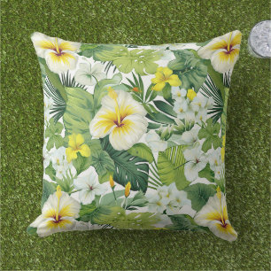 Palmiers tropicaux Coussin extérieur