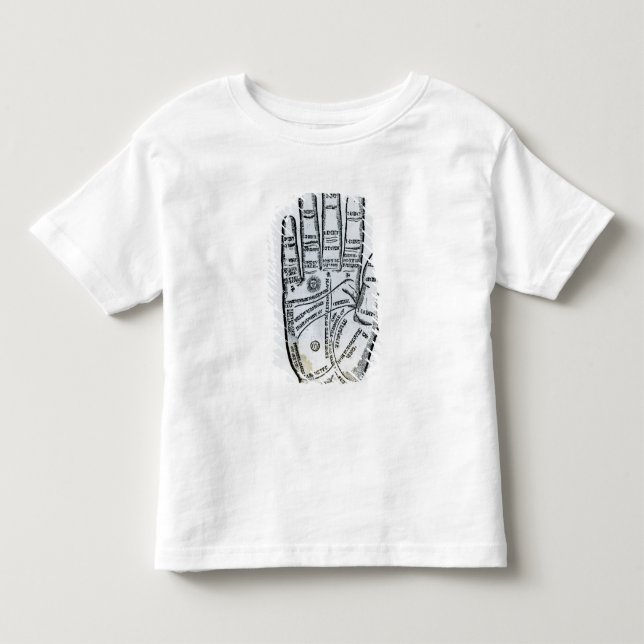 Palmistry Kleinkind T-shirt (Vorderseite)