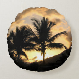 Palmkissen Rundes Kissen