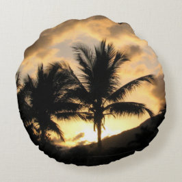 Palmkissen Rundes Kissen
