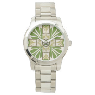 Palmmotif I Armbanduhr