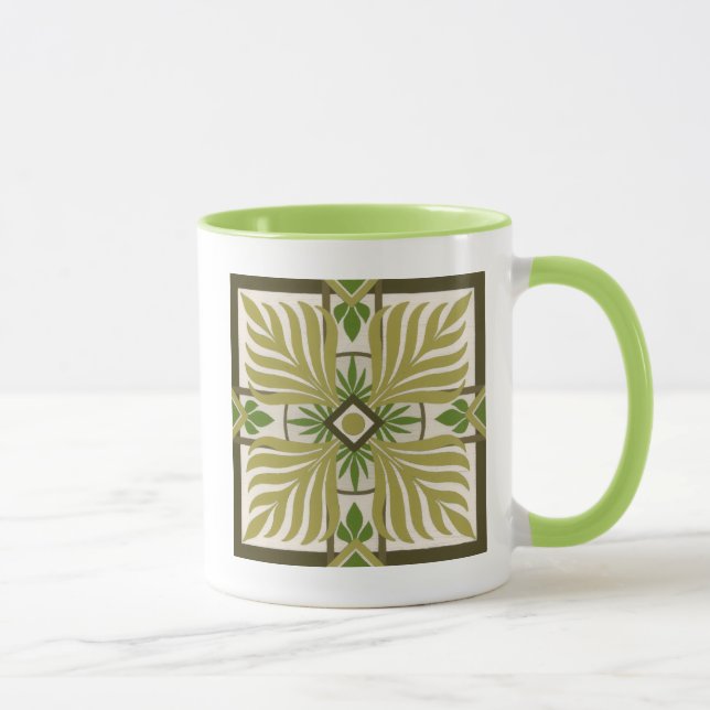 Palmmotif II Tasse (Rechts)