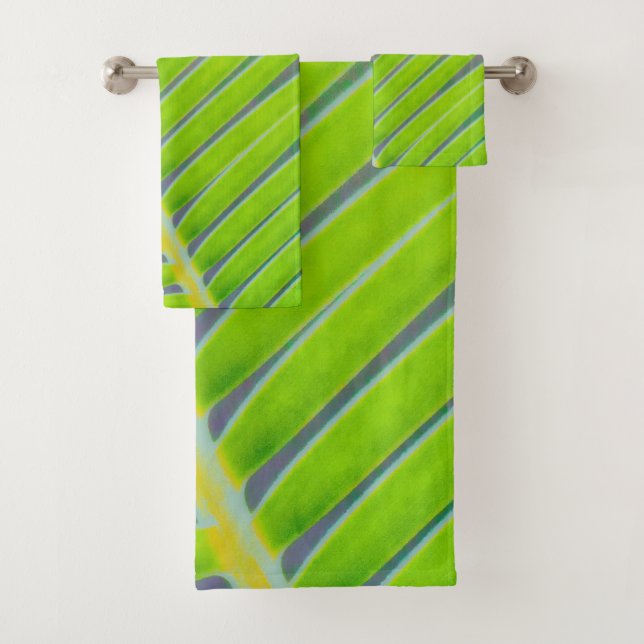 Palmmuster Badhandtuch Set (Insitu)