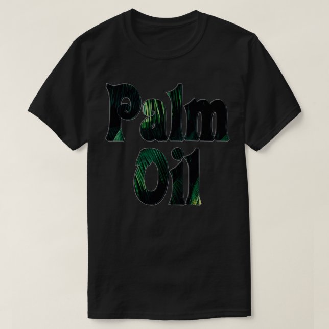 Palmöl T-Shirt (Design vorne)